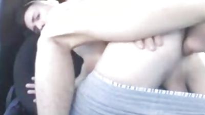 Auto in nature's garb, Bareback, Public