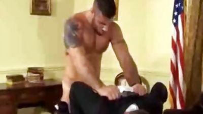 Unauthorized Entry, Gay, Hunks, Office