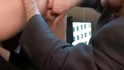 Office boyz 1, Ass, European, Brunette