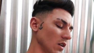 men In Public 54: Courtyard - anal Love, Anal, Brunette, Cumshot