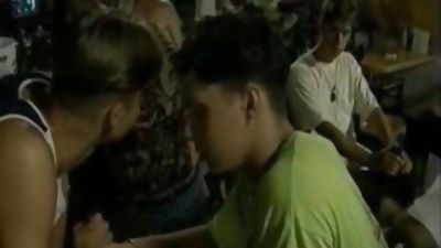 (Johan Pulik).Chicken In His First gay Bar., Anal, Blowjob, Masturbating