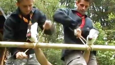 drilling Scouts, Blonde, Blowjob, College