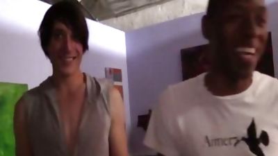 excited teen acquires Facial, Big Cock, Cumshot, Outdoor