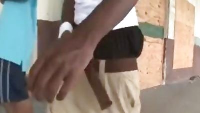 Kayden Finds A admirable-looking dark Skinned darksome Thug, Black, Blowjob, Cute