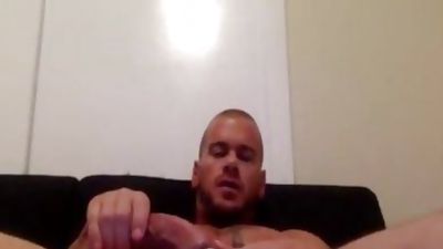 Marco Ducati Fires Up His large 10-Pounder For A Ride, Masturbating, Gay, Muscle