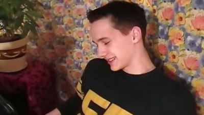 Two young friends Feel pleasure At Home, Teen, Twinks, Young