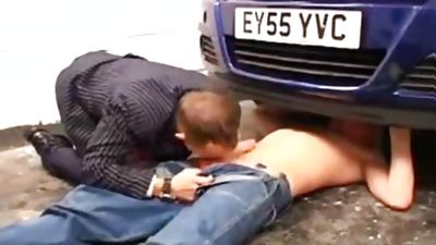 lustful Mechanic Flip gangbang, Uniform, Gangbang, Whores