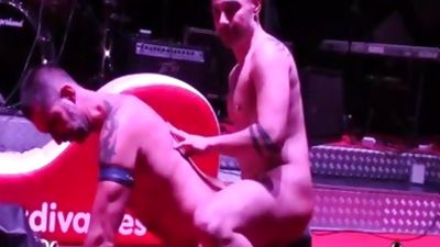 Turbo Leon & Manu Perronash Public homo bang At SEM 2016, Gay, Public