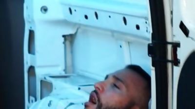 The Creeper Van - Donato Reyes and Nick North butthole Hook up, Ass, Blowjob, Outdoor, Bromo, Donato Reyes, Nick North