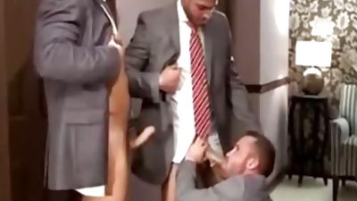 Suits - Hotel trio, Threesome, Muscle, Hunks