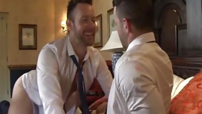 12-07 7 Adriano disrobes Off Matthew's Suit, Big Cock, Blowjob, College