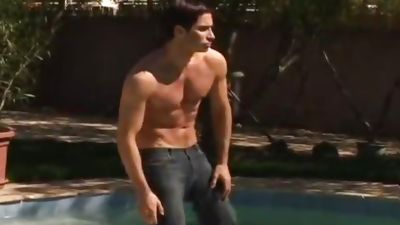 lusty concupiscent men sucking Poles, Big Cock, Blowjob, Muscle