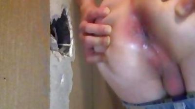 Je Me Fais DÃ©monter Le Cul Comme Une Grosse Chienne Au Travers D'un Glory gap Je Suce Puis Il M'encule Jusqu'au pont of time Ou Il Me Rempli Le Cul De Son Foutre! / I receive Bum-nailed Like A , Black, Blowjob, Facial