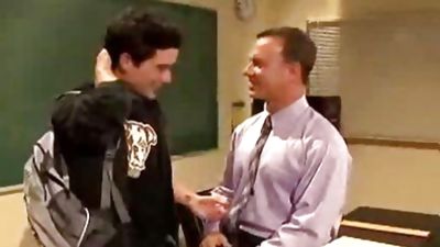 Teacher slammed By Student, Masturbating, Teacher, Gay, Classroom