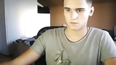 young Eurocock Shows Off For His web camera, Teen, Webcam, Twinks