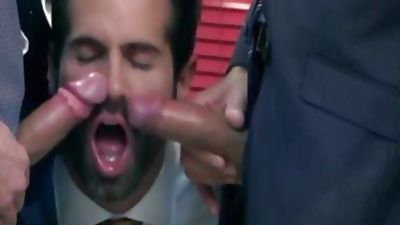 And Thensome, Blowjob, Cumshot, Mature, Threesome