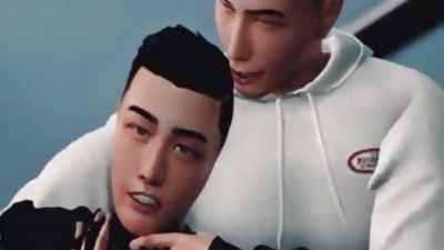 SIMS 4 - Virtual Ride, Asian, Blowjob, Creampie