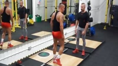 bare UK BodyBuilder Workout, Muscle, Hunks, British