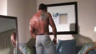 Muscle Hunks - Rocco Martin - bed jerk off And Shower, Gay, Muscle, Hunks