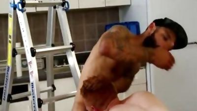 Fringe Benefits - Dylan Henri bonks Leander, Anal, Big Cock, Black